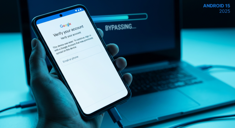 Bypassing FRP Android 15
